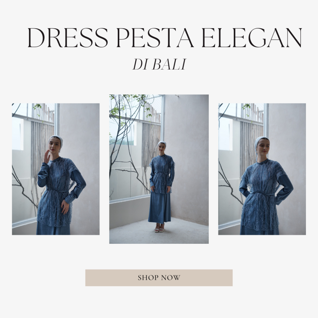 Dress Pesta Elegan di Bali