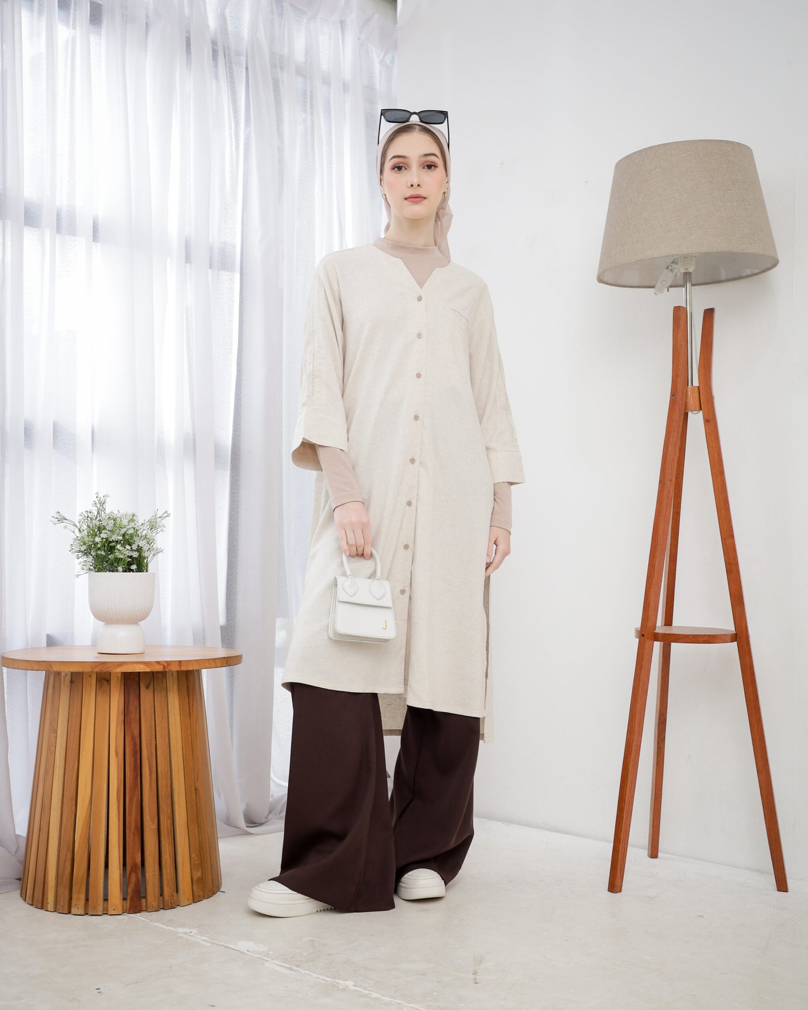 Ivory Verves Tunic